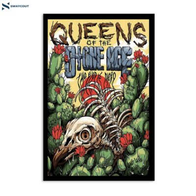 Queens Of The Stone Age September 30 2023 The Great Saltair Magna Ut Poster