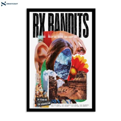 Rx Bandits The Resignation 20th Anniversary Poster