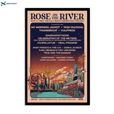 Rose On The River 2024 Event Chicago Il Poster