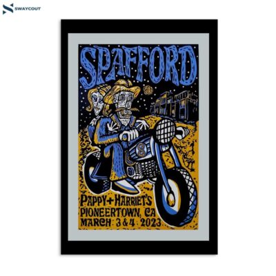 Spafford 2023 Pioneertown Ca Poster