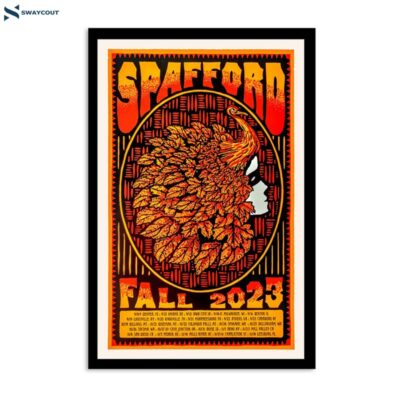 Spafford Fall Tour 2023 Poster