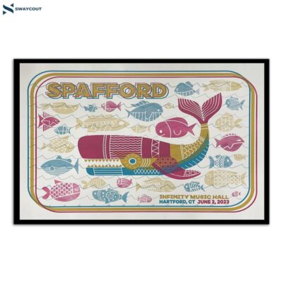 Spafford Infinity Music Hall Hartford Ct June 2 2023 Poster