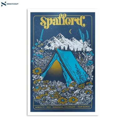 Spafford July 1 2023 I Bar Ranch Gunnison Co Poster