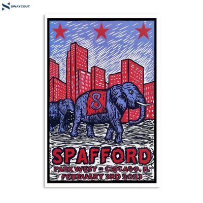 Spafford Park West Chicago Il Feb 3rd 2023 Poster