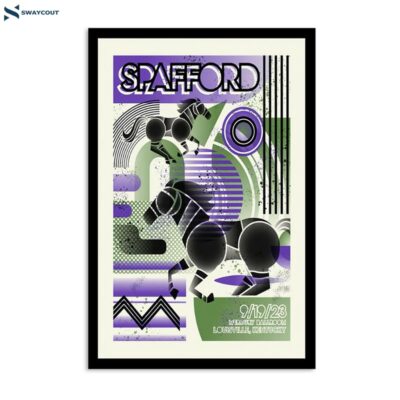 Spafford September 19 2023 Mercury Ballroom Louisville Ky Poster