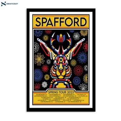 Spafford Spring Tour 2023 Poster