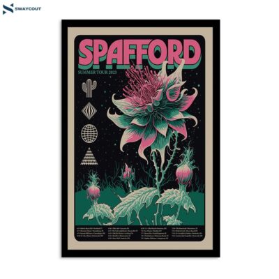 Spafford Summer Tour 2023 Poster