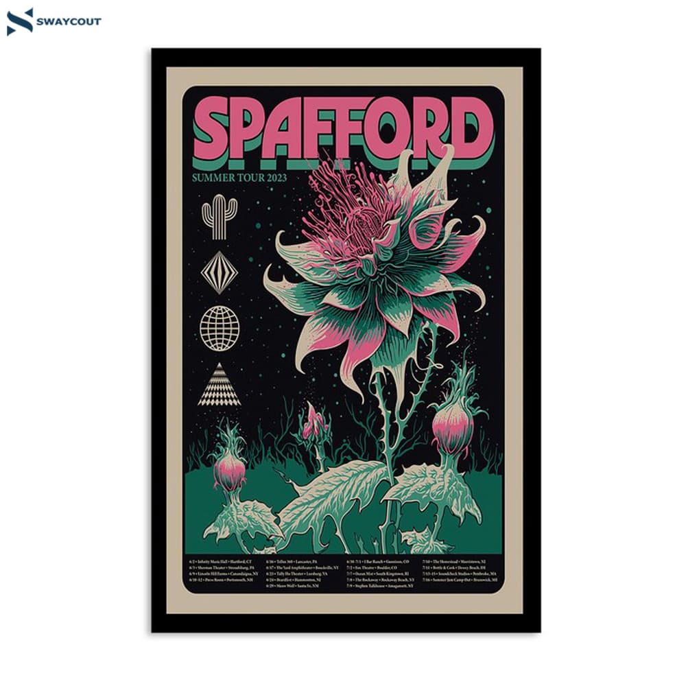 Spafford Summer Tour 2023 Poster