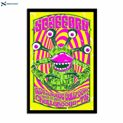 Spafford The Barrelhouse Ballroom Chattanooga Tn March 31 2023 Poster