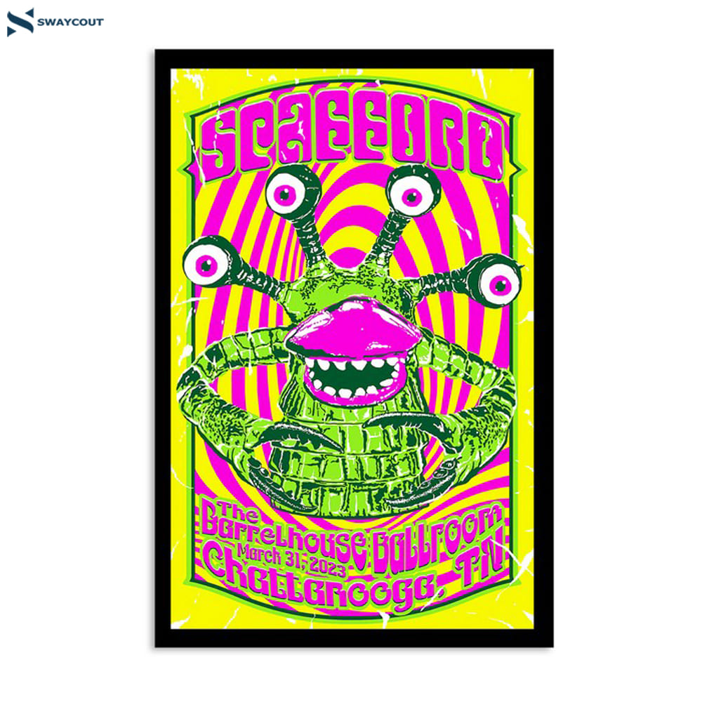 Spafford The Barrelhouse Ballroom Chattanooga Tn March 31 2023 Poster