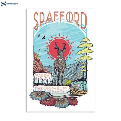 Spafford The Orpheum Theater Flagstaff Arizona March 1 2023 Poster