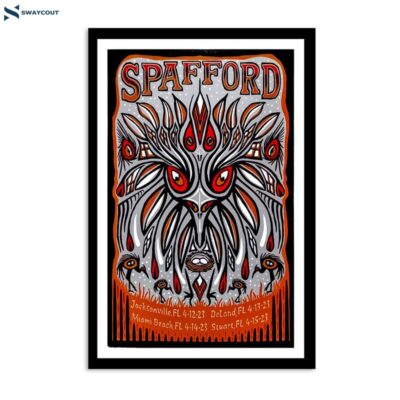 Spafford In Florida April 12-15 2023 Poster