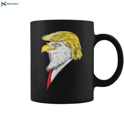 Spirit Animal Donald Trump Eagle Hair Coffee Mug