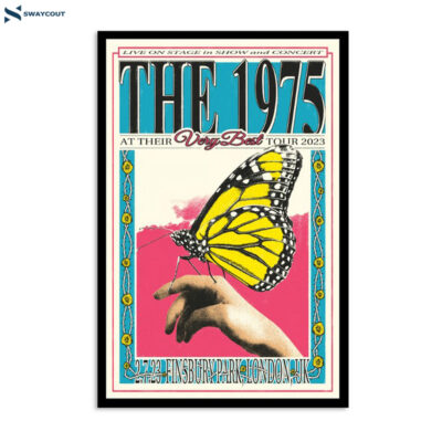 The 1975 July 2 2023 Finsbury Park London Uk Poster