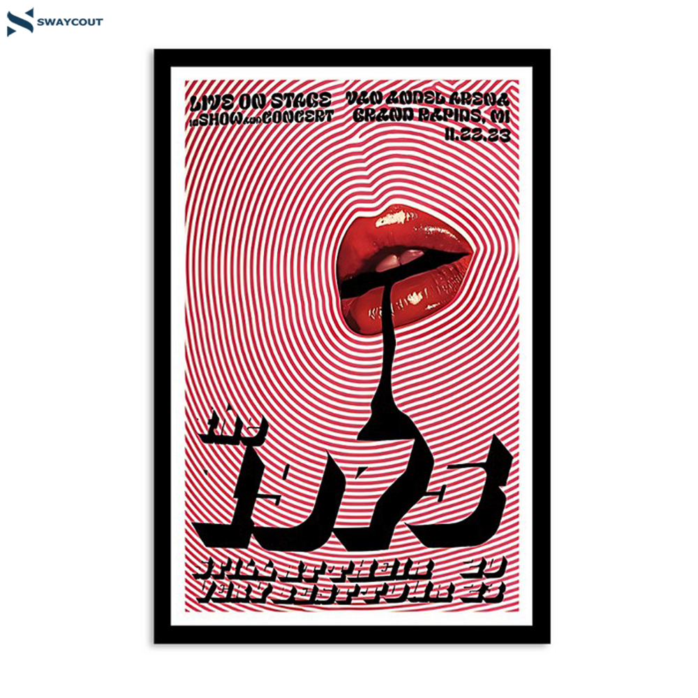 The 1975 November 22 2023 Van Andel Arena Grand Rapids Mi Poster