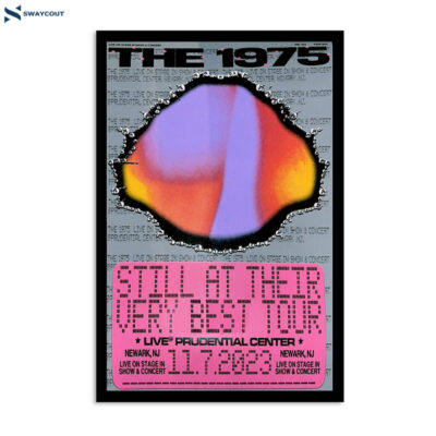 The 1975 November 7 2023 Prudential Center Newark Nj Poster