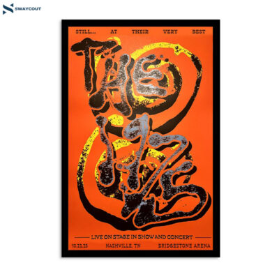 The 1975 October 22 2023 Bridgestone Arena Nashville Tn Poster