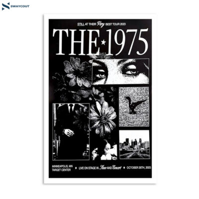 The 1975 October 26 2023 Target Center Minneapolis Mn Poster