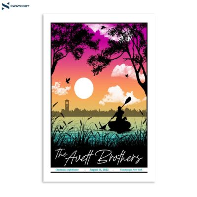 The Avett Brothers Chautauqua New York Poster