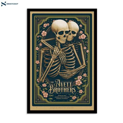 The Avett Brothers June 20 2023 Peoria Civic Center Peoria Il Poster