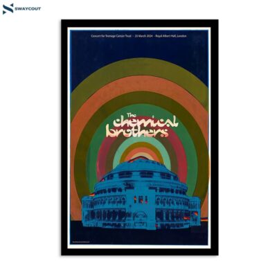 The Chemical Brothers Royal Albert Hall 2024 Poster