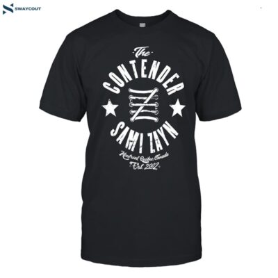 The Contender Sami Zayn Shirt