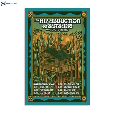 The Hip Abduction Concert Summer 2024 Poster