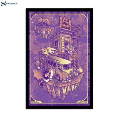 The String Cheese Incident Salvage Station Asheville Nc May 4-6 2023 Poster