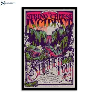 The String Cheese Incident Summer Tour 2023 Poster