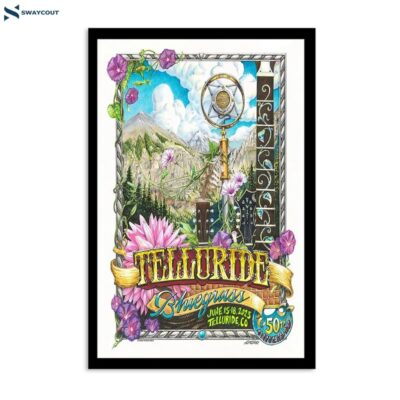 The String Cheese Incident Telluride Bluegrass June 15-18 2023 Telluride Co Poster