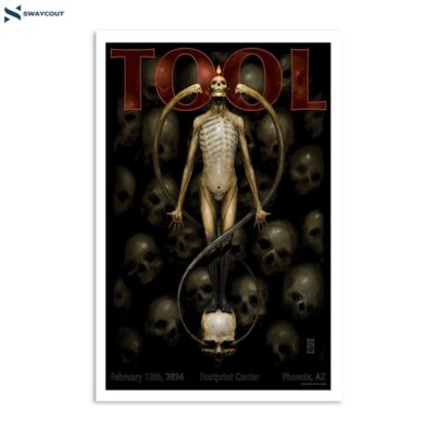 Tool February 10 2024 Footprint Center Phoenix Az Poster