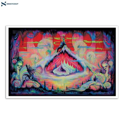 Tool January 18 2024 Hard Rock Live Hollywood Fl Poster