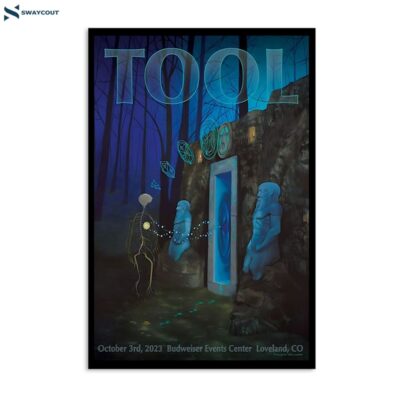 Tool Oct 3 2023 Budweiser Events Center Loveland Co Poster