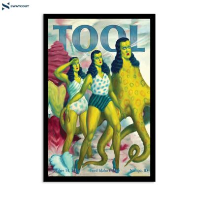 Tool October 14 2023 Ford Idaho Center Nampa Id Poster