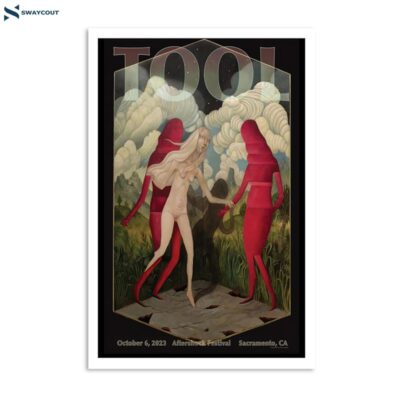 Tool October 6 2023 Aftershock Festival Sacramento Ca Poster