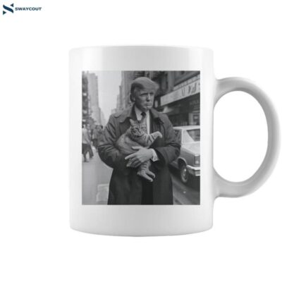 Trump And Cat Political Coffee Mug