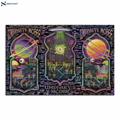 Umphrey_s Mcgee 25th Anniversary Tour Feb 22-23-24 2023 Poster