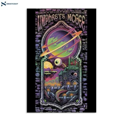 Umphrey_s Mcgee Ace Of Spades Sacramento Ca Feb 22 2023 Poster