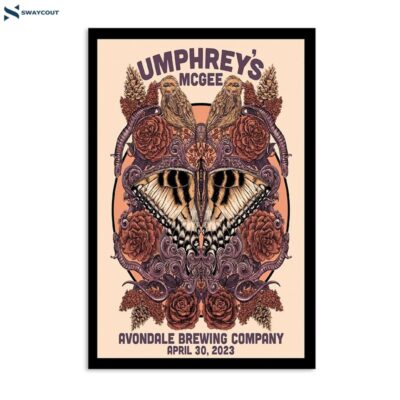 Umphrey_s Mcgee Avondale Brewing Company April 30 2023 Poster