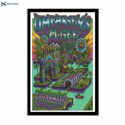 Umphrey_s Mcgee Johnny Mercer Theatre Savannah Ga Apr 29 2023 Poster