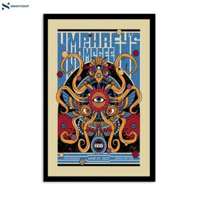 Umphrey_s Mcgee Jun 29 2023 Town Ballroom Buffalo Ny Poster