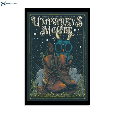 Umphrey_s Mcgee March 10-11-12 2023 Belly Up Aspen Aspen Co 2023 Poster