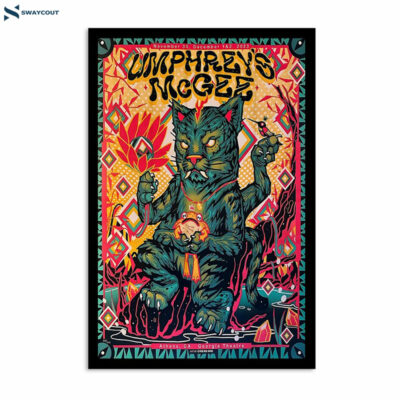 Umphrey_s Mcgee November 30 & December 1 & 2 2023 Georgia Theatre Athens Ga Poster