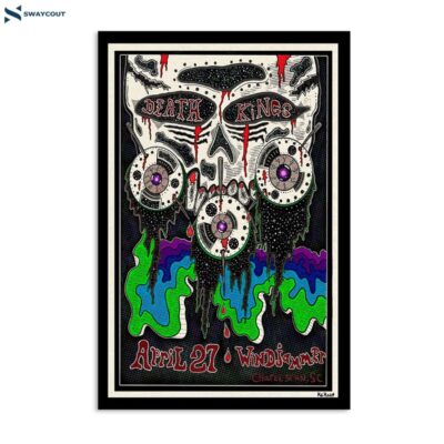 Umphrey_s Mcgee Ryan Stasik And Death Kings Windjammer Charelston Sc April 27 2023 Poster