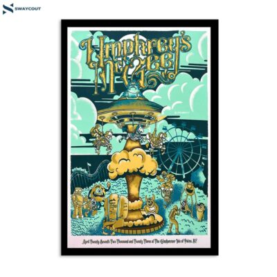 Umphrey_s Mcgee The Windjammer Isle Of Palms Sc April 27 2023 Poster