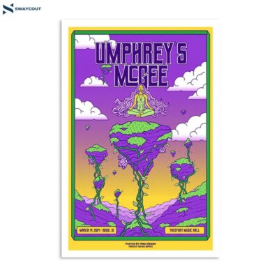 Umphrey_s Mcgee Treefort Music Hall Boise Id March 19 2024 Poster