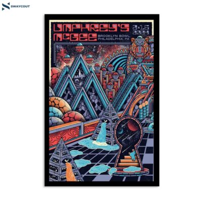 Umphrey’s Mcgee February 16 2024 Brooklyn Bowl Philadelphia Pa Poster