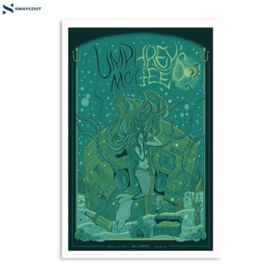 Umphrey’s Mcgee January 13 2024 The Norva Norfolk Va Poster