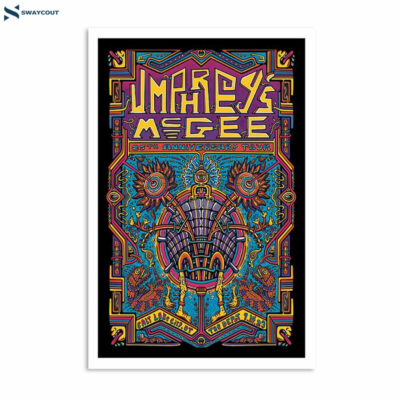 Umphrey’s Mcgee September 14 2023 The Depot Salt Lake City Ut Poster