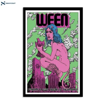 Ween February 15 2024 The Van Buren Phoenix Az Poster